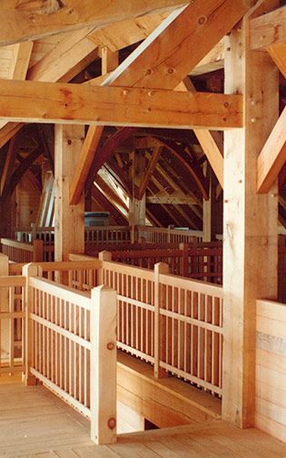 Blue Valley Ranch Barn Interior